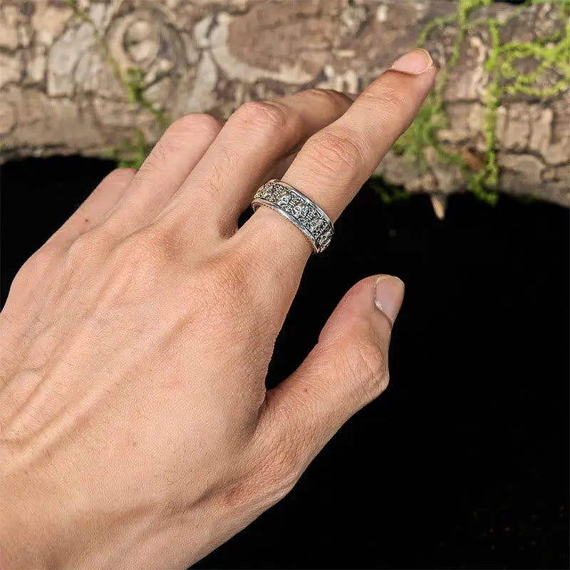Fortune Jewel The Lord Of The Corpse Forest Copper Skull New Beginning Ring Fortune Jewel