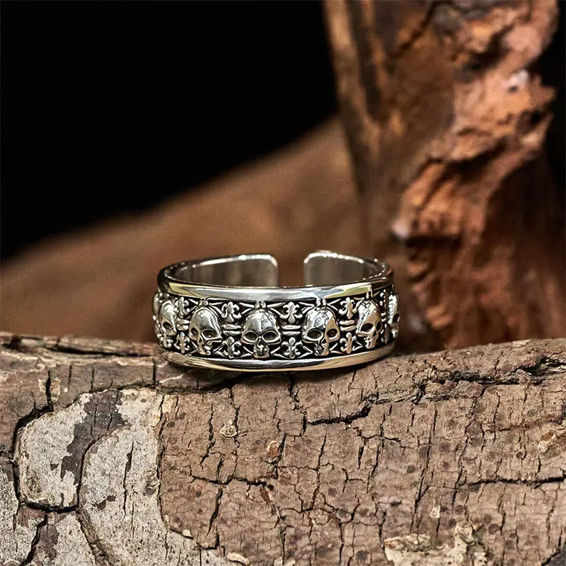Fortune Jewel The Lord Of The Corpse Forest Copper Skull New Beginning Ring Fortune Jewel