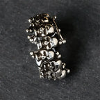 Fortune Jewel Copper Skull Bone The Lord Of The Corpse Forest Keep Away Evil Spirits Ring Fortune Jewel