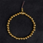 Fortune Jewel Tibetan Retro Pure Copper Brass Bead Wealth Bracelet Fortune Jewel