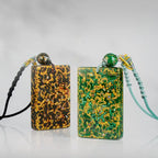 Fortune Jewel Handcrafted Lacquer Craft Sandalwood Protection Pendant Necklace Fortune Jewel