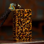 Fortune Jewel Handcrafted Lacquer Craft Sandalwood Protection Pendant Necklace Fortune Jewel