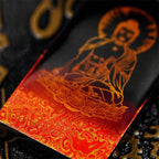 Buddha Stones Chinese Zodiac Natal Buddha Fu Character Lacquer Craft Sandalwood Pendant Necklace Fortune Jewel