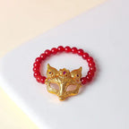 Fortune Jewel Nine Tailed Fox South Red Agate Success Bracelet Fortune Jewel