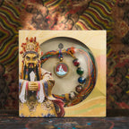Fortune Jewel Thangka Chinese Zodiac Natal Buddha Cinnabar Blessing String Bracelet Fortune Jewel