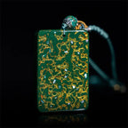 Fortune Jewel Handcrafted Lacquer Craft Sandalwood Protection Pendant Necklace Fortune Jewel