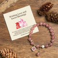 Fortune Jewel "Wishing Love and Sweet Blessings" Quartz Bracelet Includes Gift Message Card Fortune Jewel