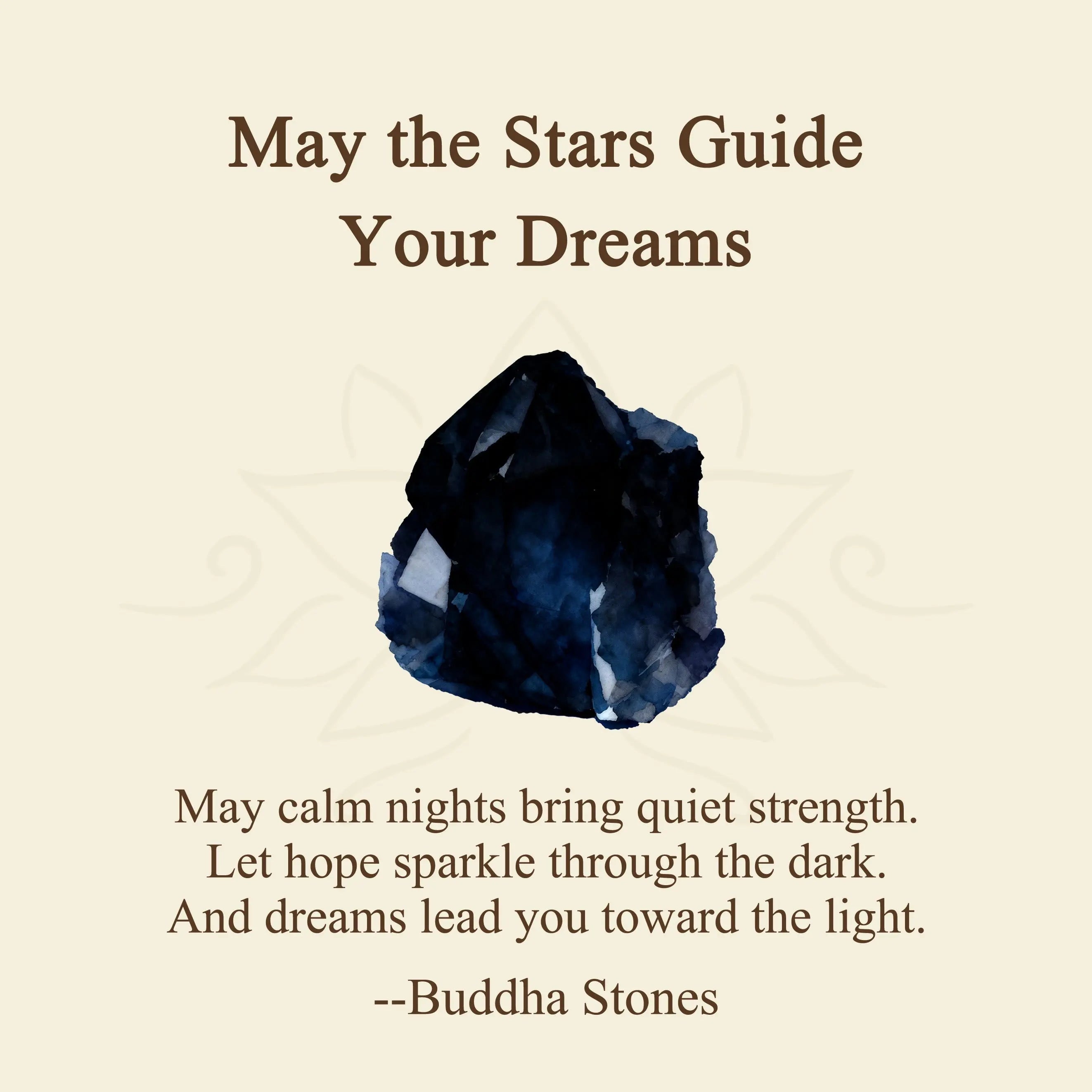 Fortune Jewel "May the Stars Guide Your Dreams" Cat Sandstone Necklace Includes Gift Message Card Fortune Jewel