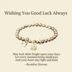 Fortune Jewel "Wishing You Good Luck Always" Pure Copper Brass Bracelet Includes Gift Message Card Fortune Jewel