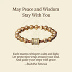 Fortune Jewel "Wishing You Balance and Strength" Brass Amulet Bracelet Includes Gift Message Card Fortune Jewel