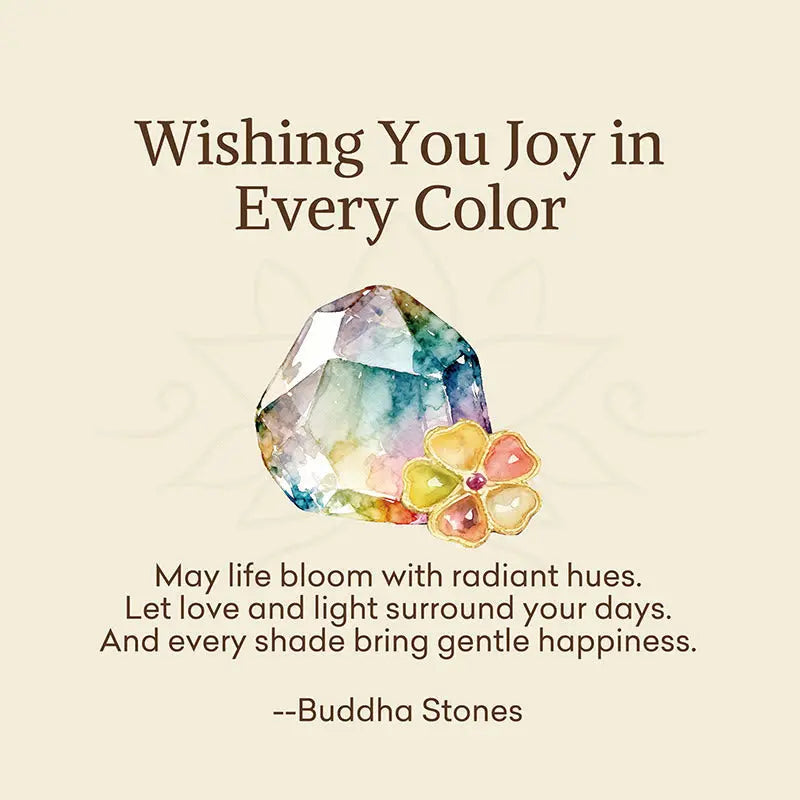 Fortune Jewel "Wishing You Joy in Every Color" Tourmaline Jade Bracelet Includes Gift Message Card Fortune Jewel