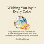 Fortune Jewel "Wishing You Joy in Every Color" Tourmaline Jade Bracelet Includes Gift Message Card Fortune Jewel