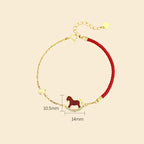 Fortune Jewel 925 Sterling Silver Year Of The Horse Design Red Agate Confidence Earrings Fortune Jewel