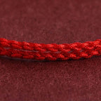 Fortune Jewel Five Copper Coins Design Braided String Protection Bracelet Anklet - Fortune Jewel