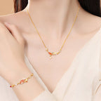 Buddha Stones 925 Sterling Silver Koi Fish Design Red String Blessing Bracelet - Fortune Jewel