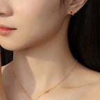 Fortune Jewel 925 Sterling Silver Year Of The Horse Red String Red Agate Coin Charm Luck Bracelet - Fortune Jewel