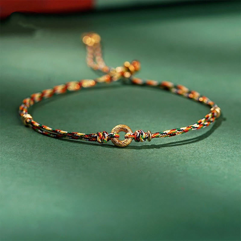 Fortune Jewel Handmade Peace Buckle Multicolored Child Adult Fortune Bracelet - Fortune Jewel
