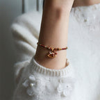 Fortune Jewel Year Of The Horse Oil Dripping Copper Various Beeds Grace Bracelet - Fortune Jewel