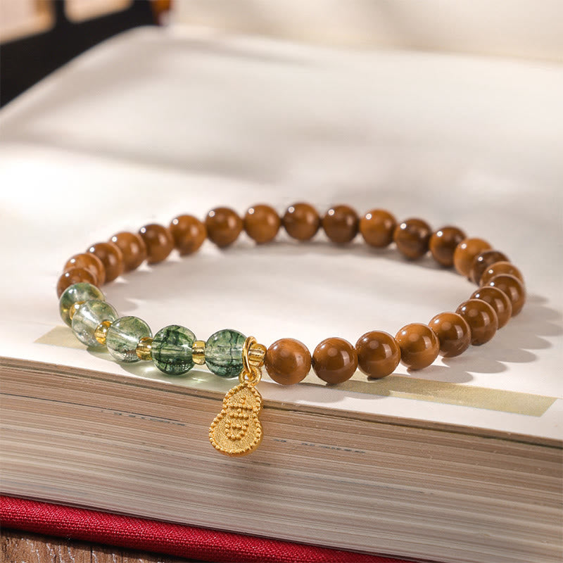 Fortune Jewel Kuka Seed Green Phantom Ward Off Evil Spirits Bracelet - Fortune Jewel