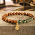 Fortune Jewel Kuka Seed Green Phantom Ward Off Evil Spirits Bracelet - Fortune Jewel