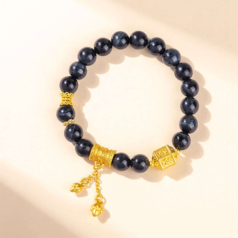 Fortune Jewel Various Tiger Eye Alloy Balance Bracelet - Fortune Jewel