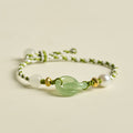 Buddha Stones Braided Rope Peace Buckle Love Calm Bracelet - Fortune Jewel