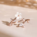 Fortune Jewel 925 Sterling Silver White Flower Design Adjustable Blessing Ring - Fortune Jewel