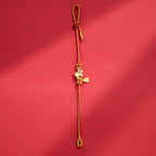 Fortune Jewel Year Of The Horse Red String Copper Braided Luck Bracelet - Fortune Jewel