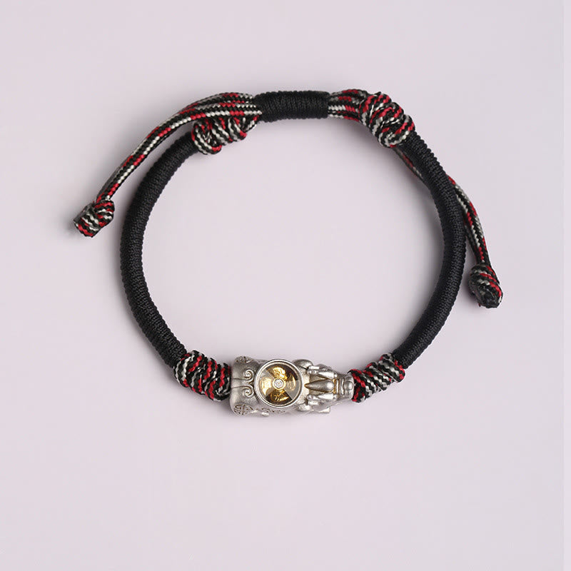 Fortune Jewel Pi Xiu Wealth Luck Hand-woven Rope Bracelet - Fortune Jewel