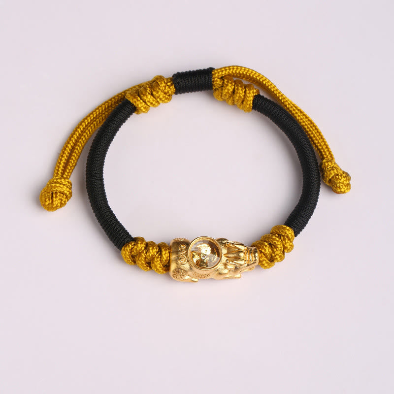 Fortune Jewel Pi Xiu Wealth Luck Hand-woven Rope Bracelet - Fortune Jewel