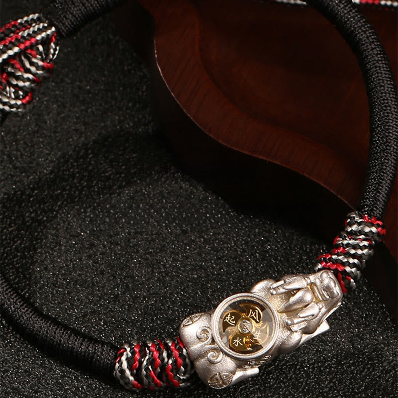Fortune Jewel Pi Xiu Wealth Luck Hand-woven Rope Bracelet - Fortune Jewel
