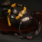 Fortune Jewel Pi Xiu Wealth Luck Hand-woven Rope Bracelet - Fortune Jewel