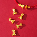 Fortune Jewel Formless Buddha Lotus Knot Red String Protection Braided Bracelet - Fortune Jewel