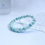 Fortune Jewel Natural Larimar Wisdom Confidence Bracelet