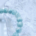 Fortune Jewel Natural Larimar Wisdom Confidence Bracelet