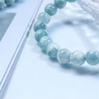 Fortune Jewel Natural Larimar Wisdom Confidence Bracelet