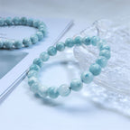 Fortune Jewel Natural Larimar Wisdom Confidence Bracelet