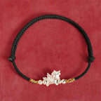 Fortune Jewel 925 Sterling Silver Year Of The Horse Prosperity String Bracelet