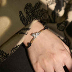 Fortune Jewel 925 Sterling Silver Year Of The Horse Prosperity String Bracelet