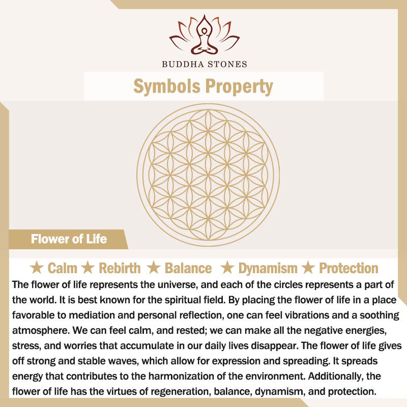 Fortune Jewel Flower of Life Carving Design Authentic Shungite Stone Protection Necklace Pendant - Fortune Jewel