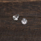 Fortune Jewel Waterdrop Design Green Jasper Copper Plated Gold Balance Earrings - Fortune Jewel