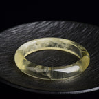 Fortune Jewel Natural Citrine Quartz Prosperity Cuff Bangle Bracelet - Fortune Jewel