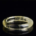 Fortune Jewel Natural Citrine Quartz Prosperity Cuff Bangle Bracelet - Fortune Jewel