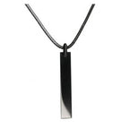 Fortune Jewel Black Obsidian Blue Sandstone Transformation Necklace Pendant - Fortune Jewel
