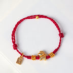 Fortune Jewel Year Of The Horse Success Strength Braided String Adjustable Bracelet - Fortune Jewel