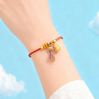 Fortune Jewel Year Of The Horse Success Strength Braided String Adjustable Bracelet - Fortune Jewel