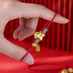 Fortune Jewel Year Of The Horse Fu Character Handwoven String Luck Connection Bracelet - Fortune Jewel
