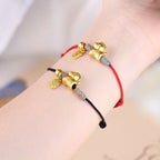 Fortune Jewel Year Of The Horse Fu Character Handwoven String Luck Connection Bracelet - Fortune Jewel