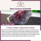 Fortune Jewel Natural Strawberry Quartz Moonstone Healing Positive Beads Bracelet - Fortune Jewel