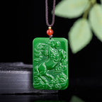 Fortune Jewel Year Of The Horse Jade Abundance  Necklace Pendants